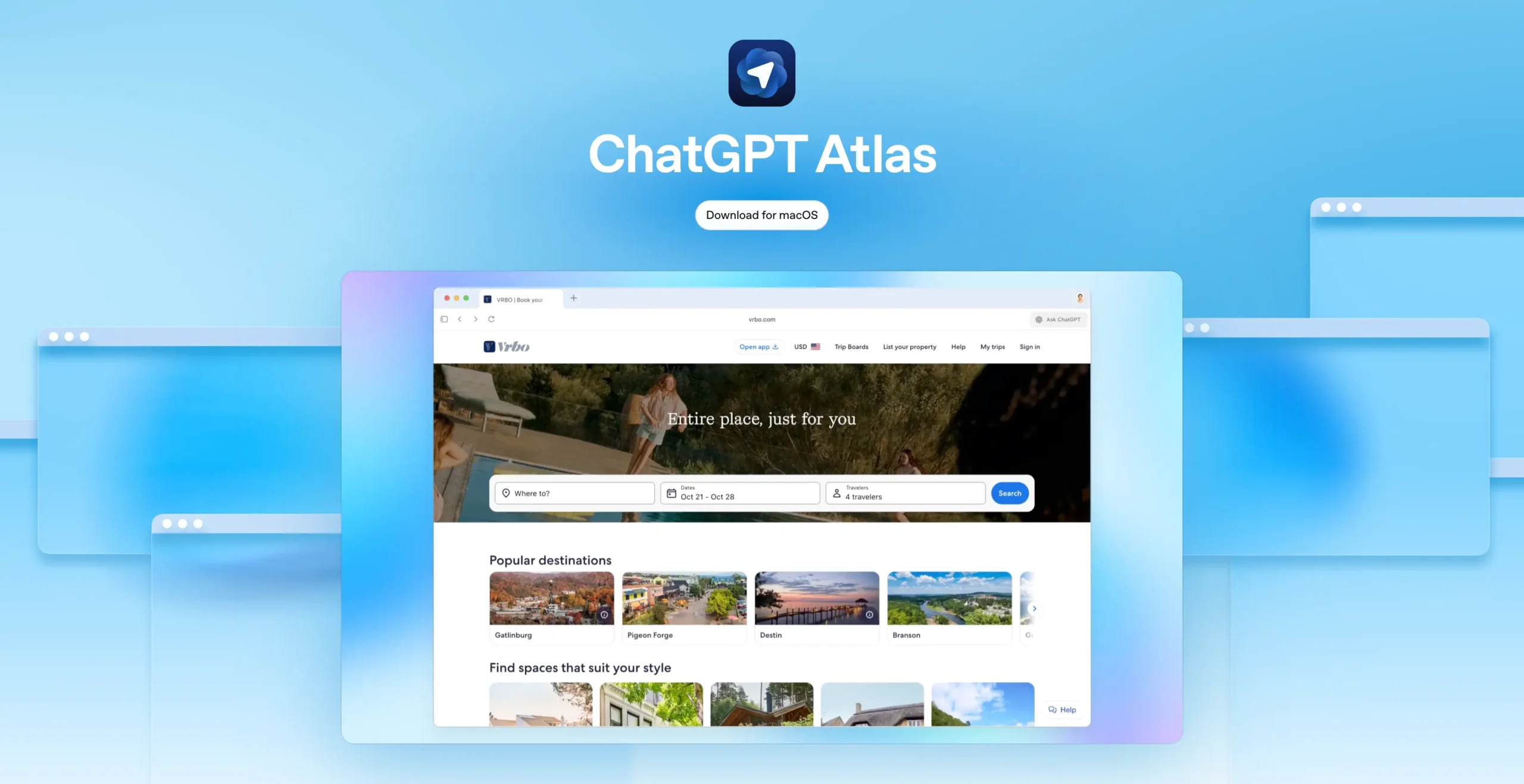 ChatGPT-Atlas-webb Bildkälla: OpenAI